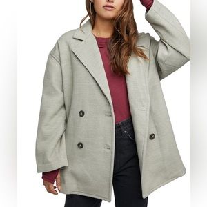 Free People Hannah Oversized Jacket